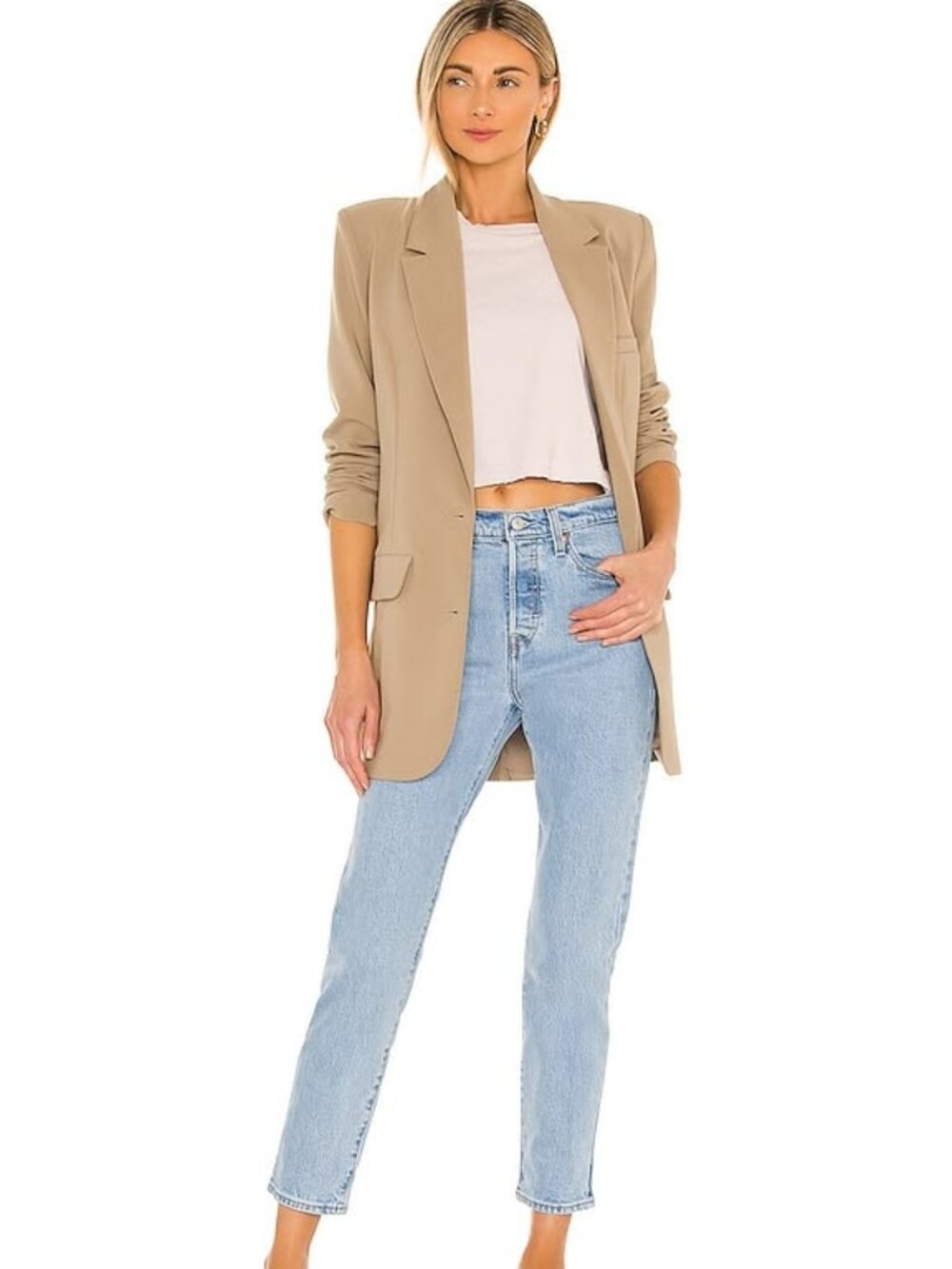 Levi's Wedgie Ankle Jeans in Tango